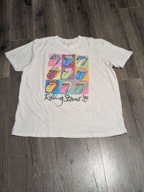 The Rolling Stones Graphic Band Tee. XL.  Rock T-Shirt . Cotton . Made In 2023.